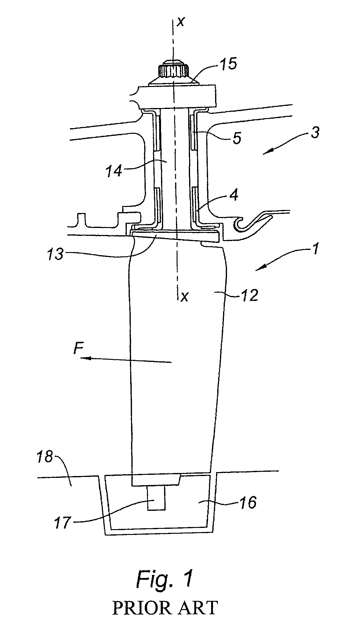 Bearing for variable pitch stator vane