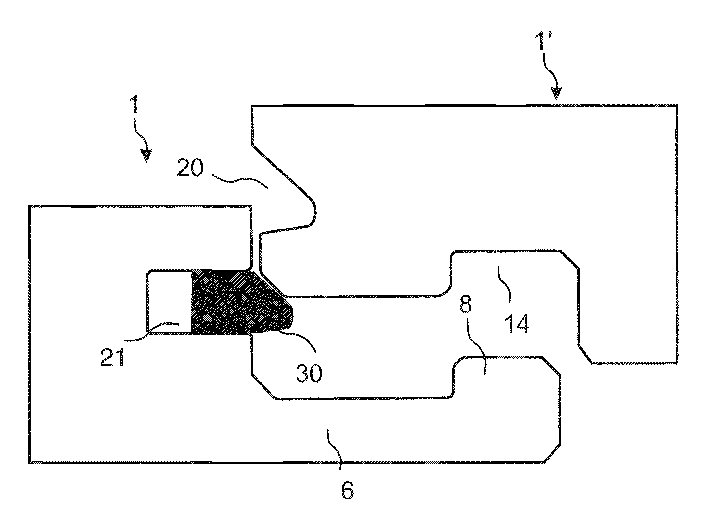 Mechanical locking system for floor panels