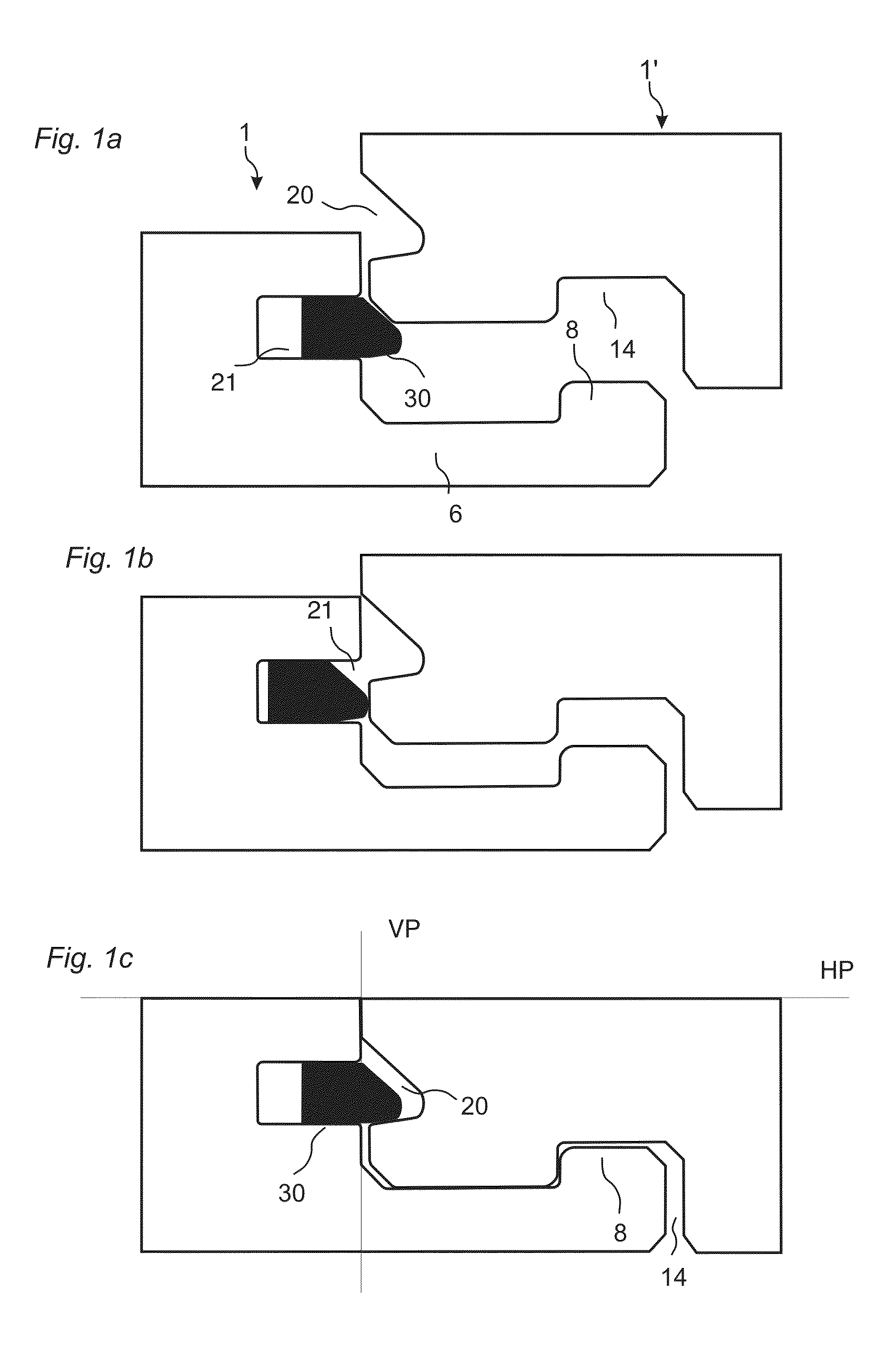 Mechanical locking system for floor panels