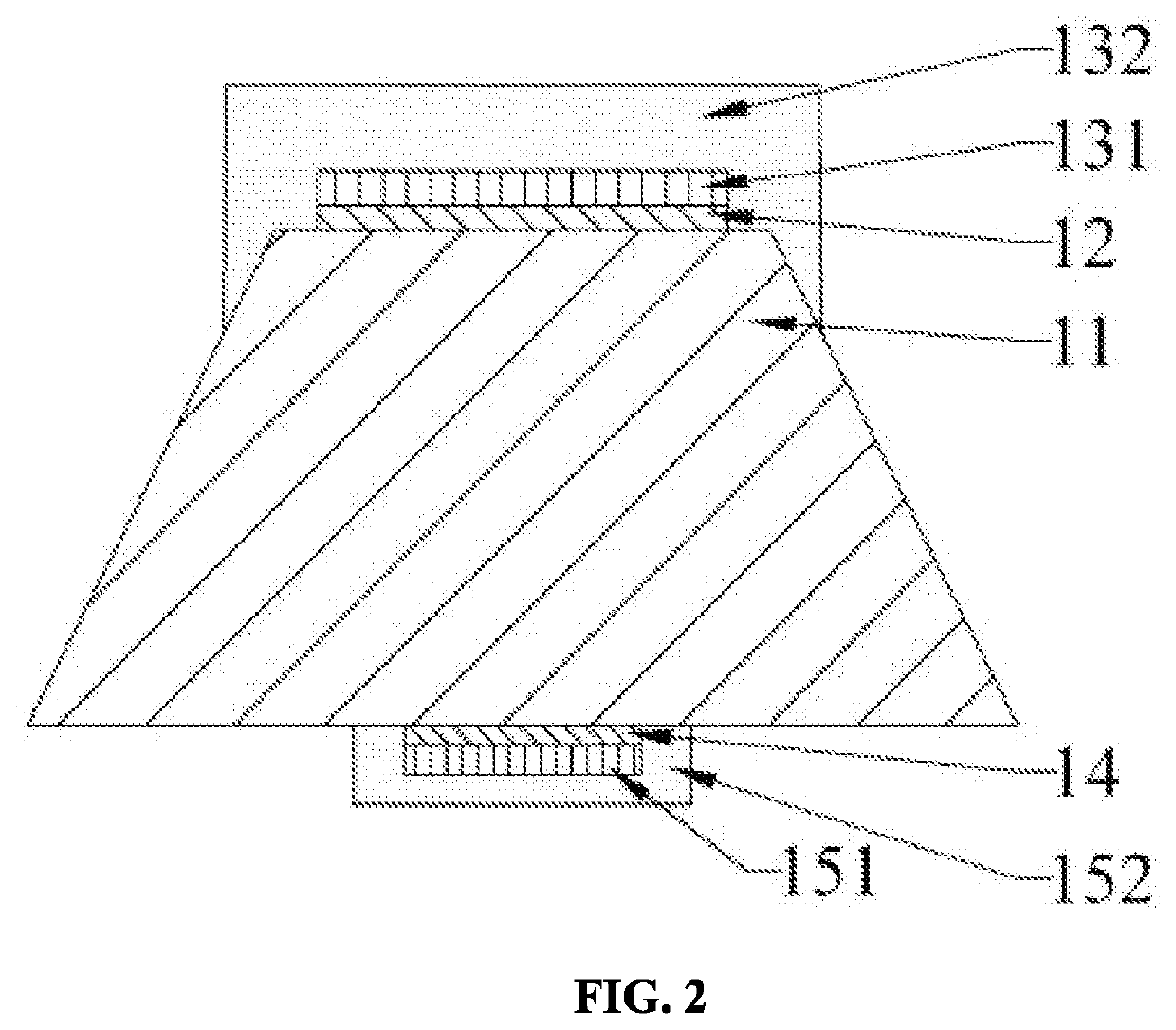 LED vehicle lamp with frustum base plate