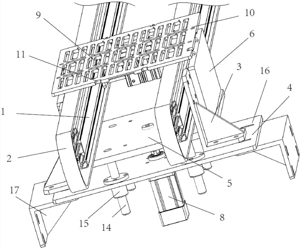 Stable type self-localization conveying line