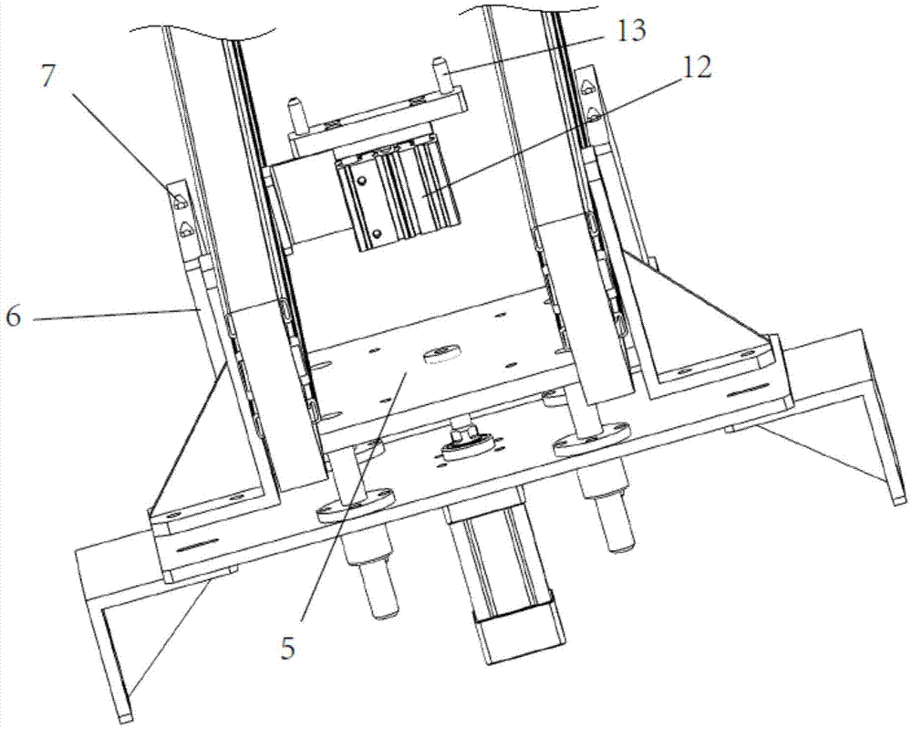 Stable type self-localization conveying line