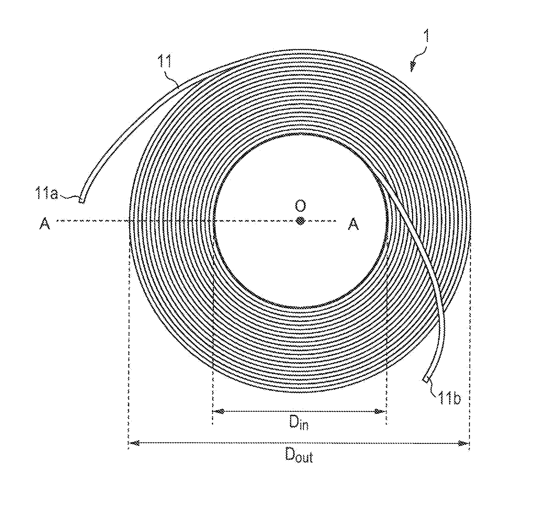 Litz wire coil