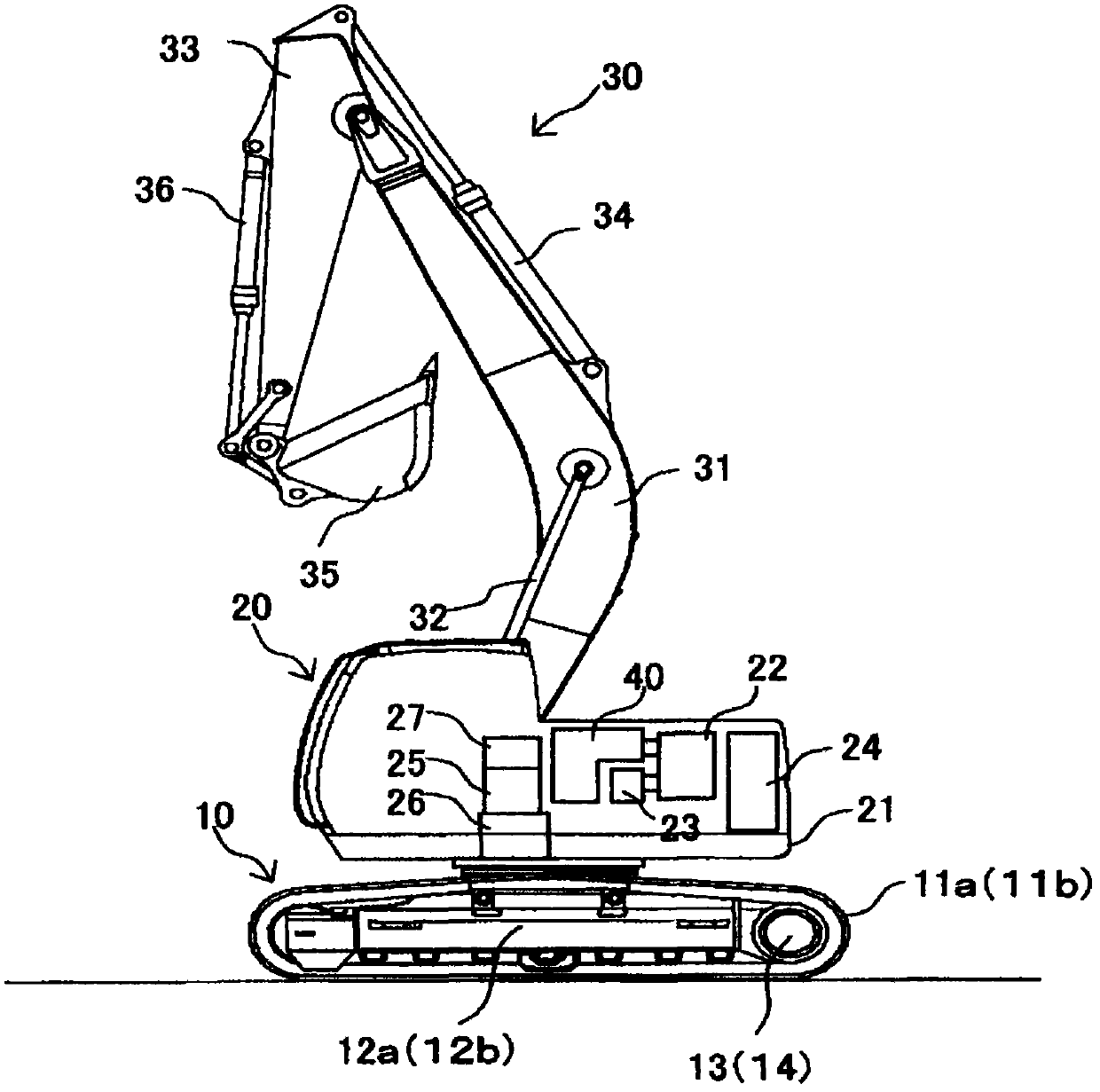 Hybrid construction machine