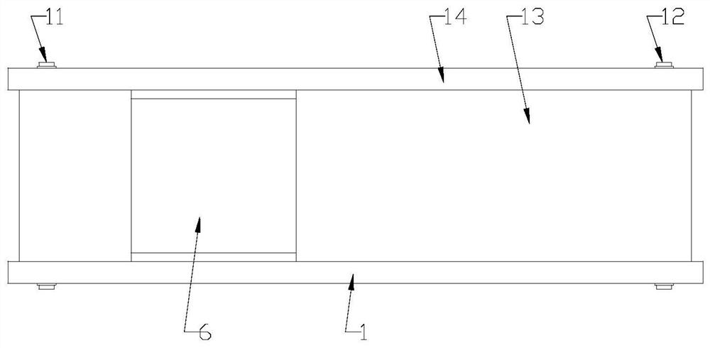 Linear gravel dehydration device