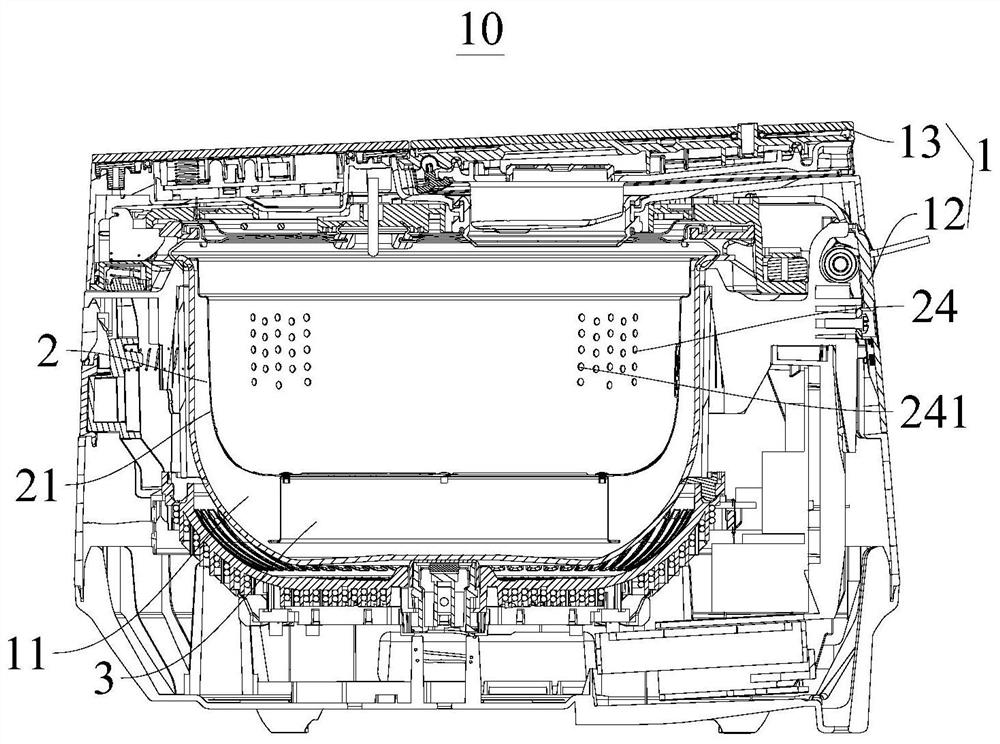 Cooking utensil, cooking accessory for cooking utensil and control method