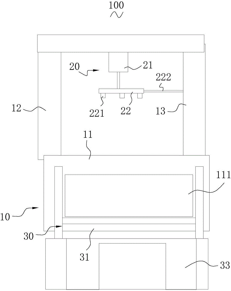 Automatic punching device