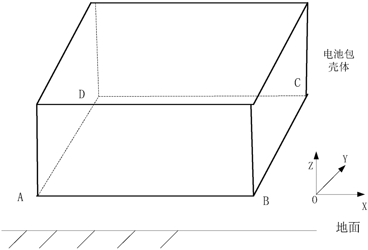 System and method for detecting loss of electric vehicle battery pack casing