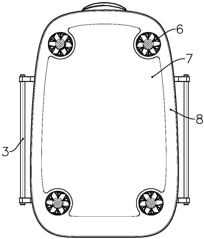 Flight luggage and control method thereof