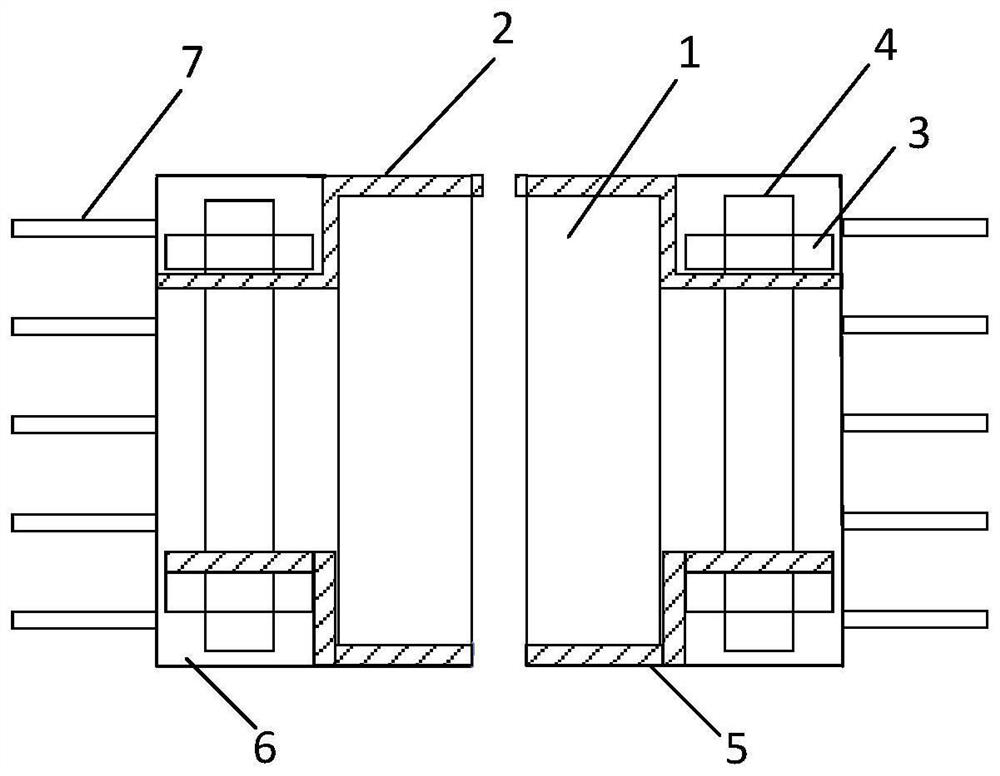 Self-supplementing liquid recoil arc extinguishing device