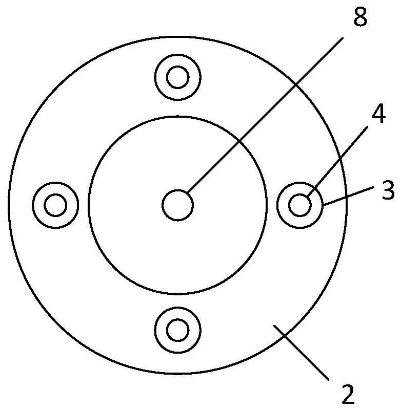 Self-supplementing liquid recoil arc extinguishing device