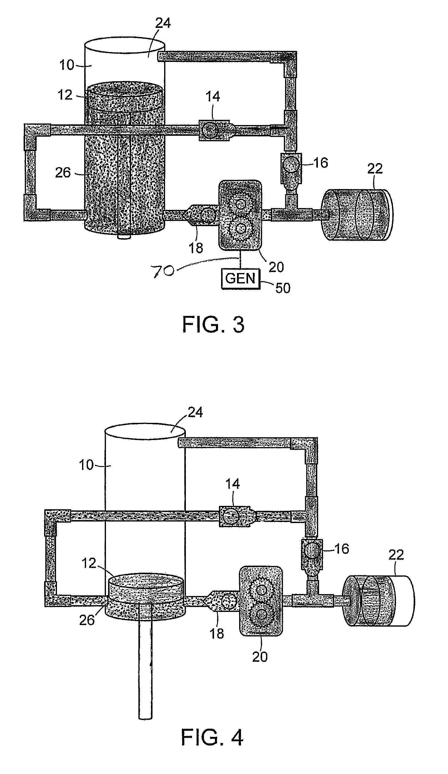 Regenerative shock absorber