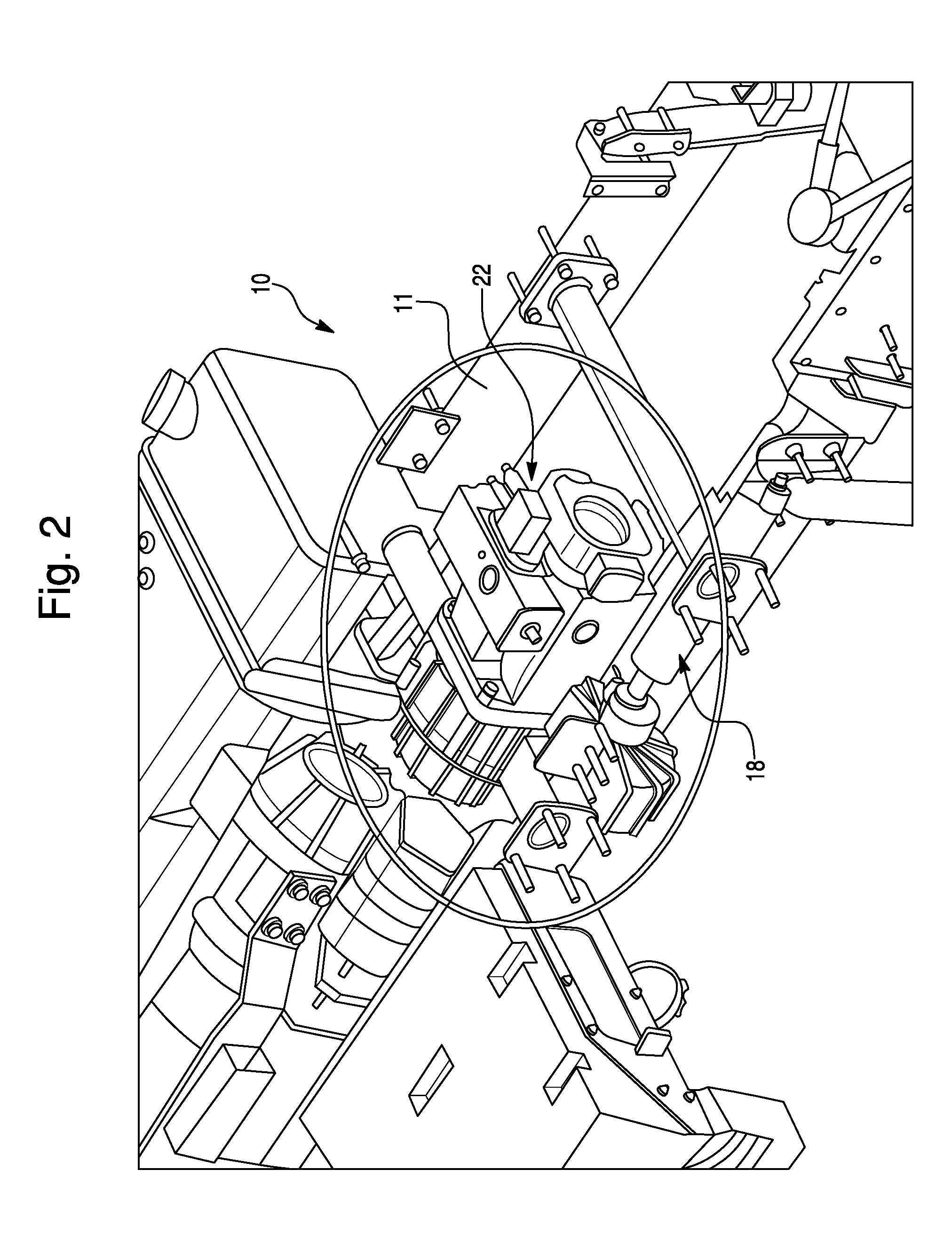 Hydraulic service module