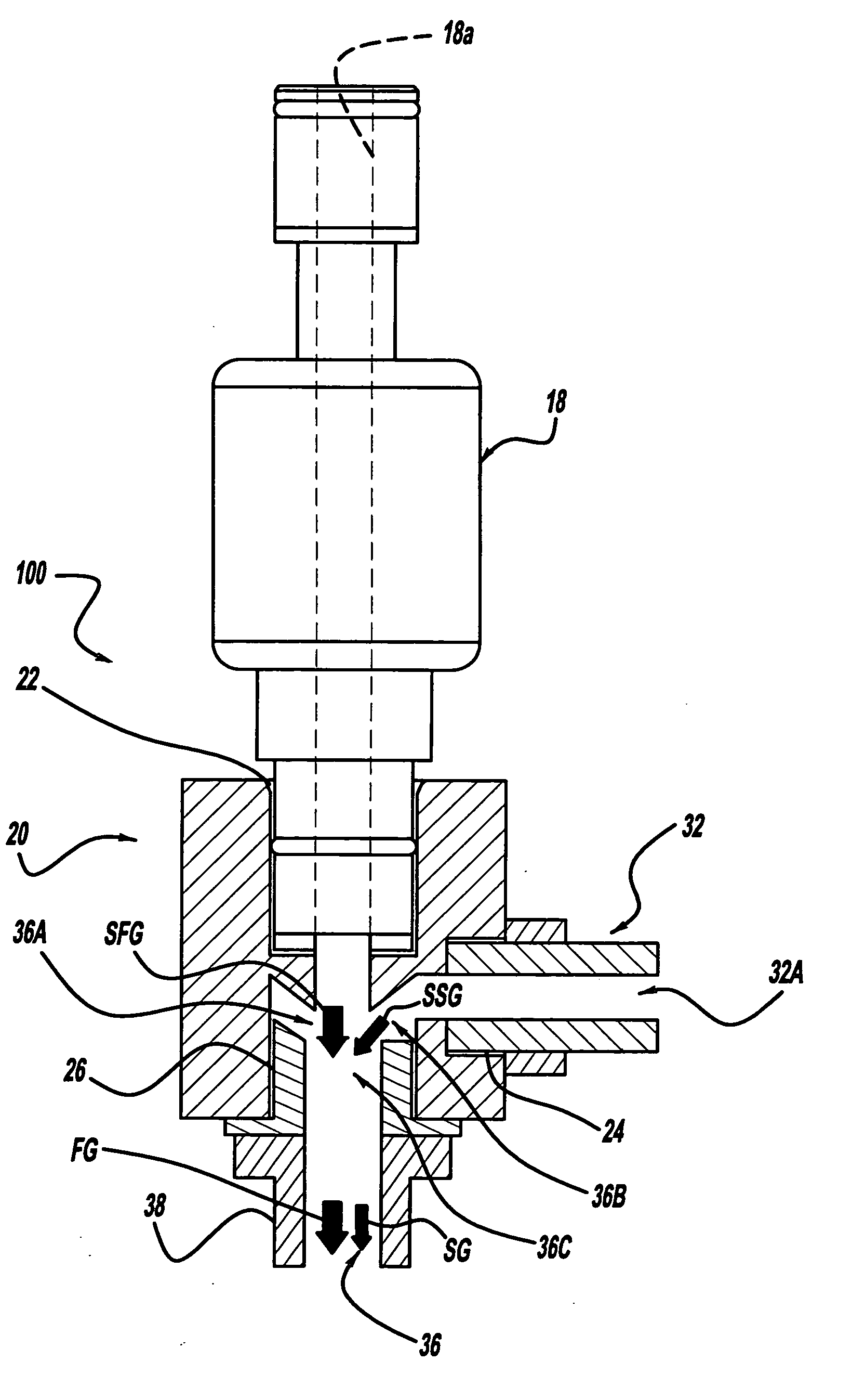 Combination of injector-ejector for fuel cell systems