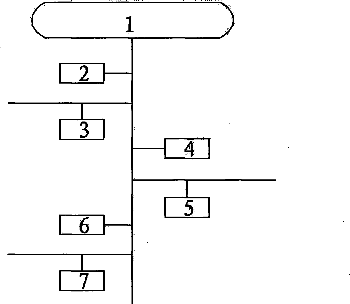 Tap water pipe burst monitoring system