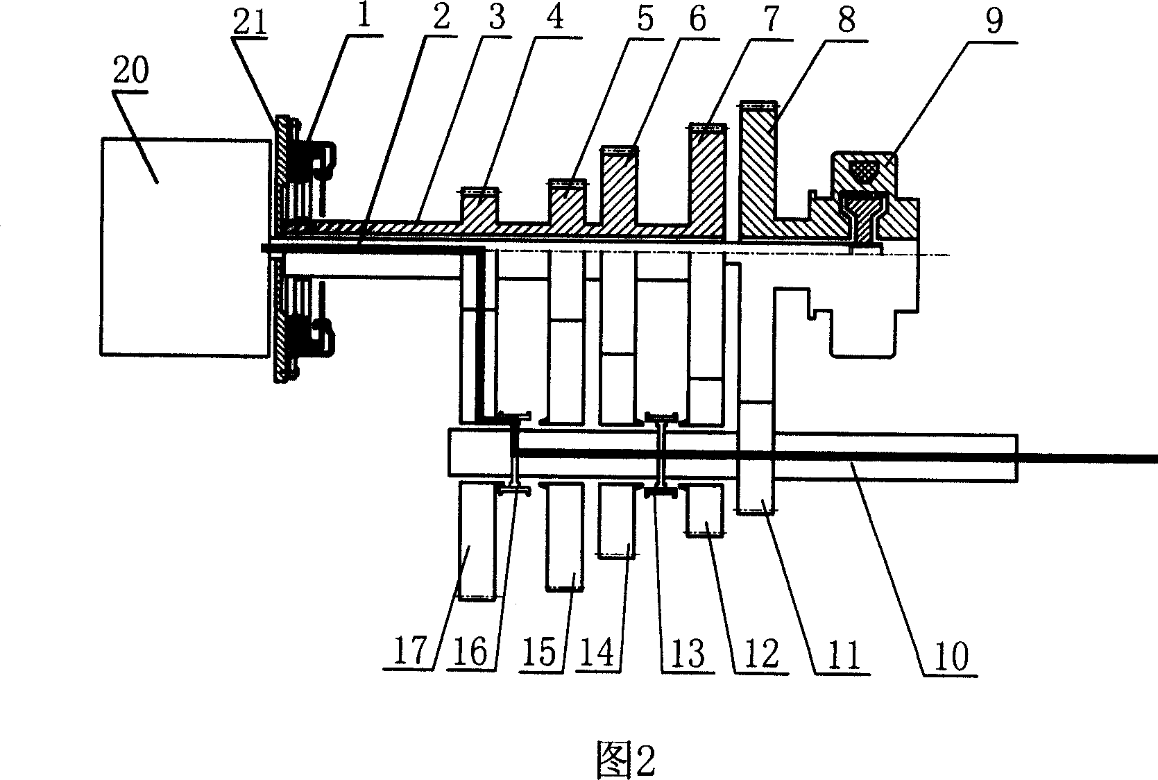 Automatic transmission with power compensation