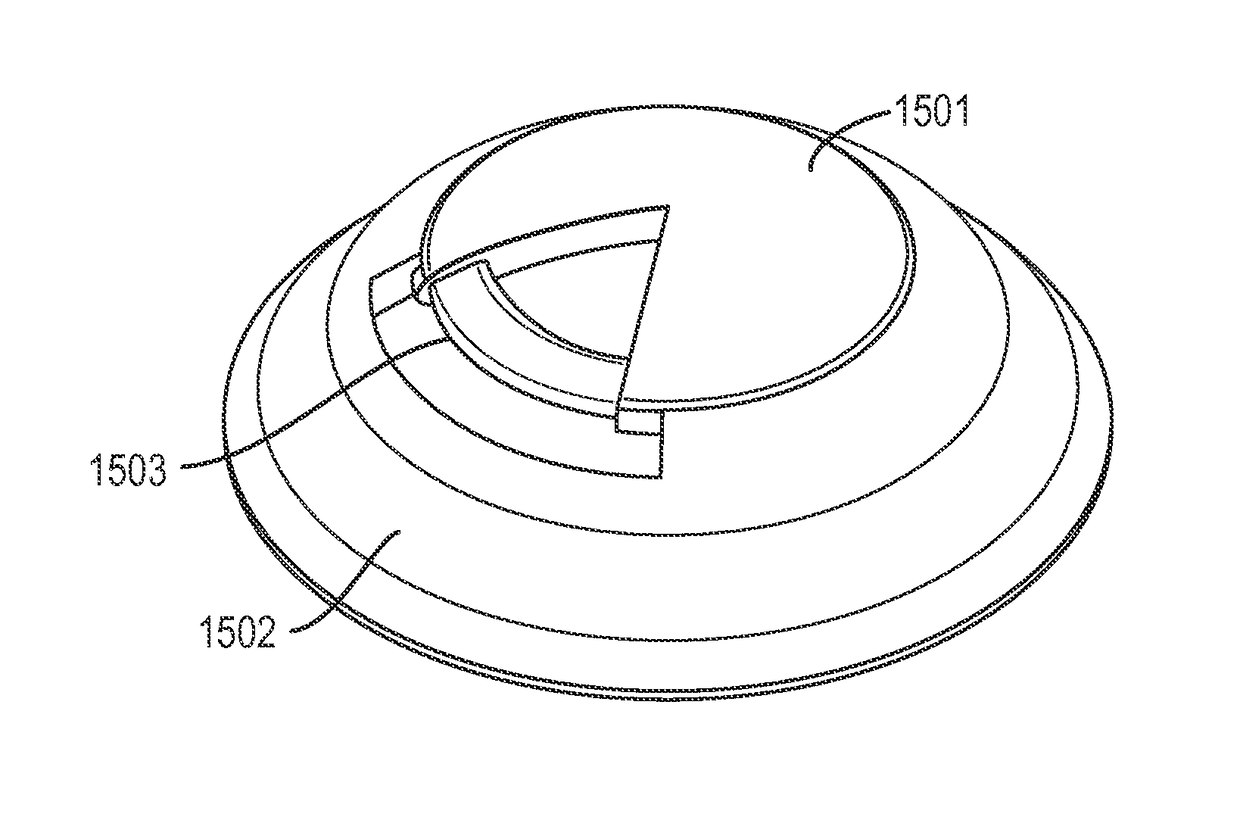 Contact lenses for refractive correction