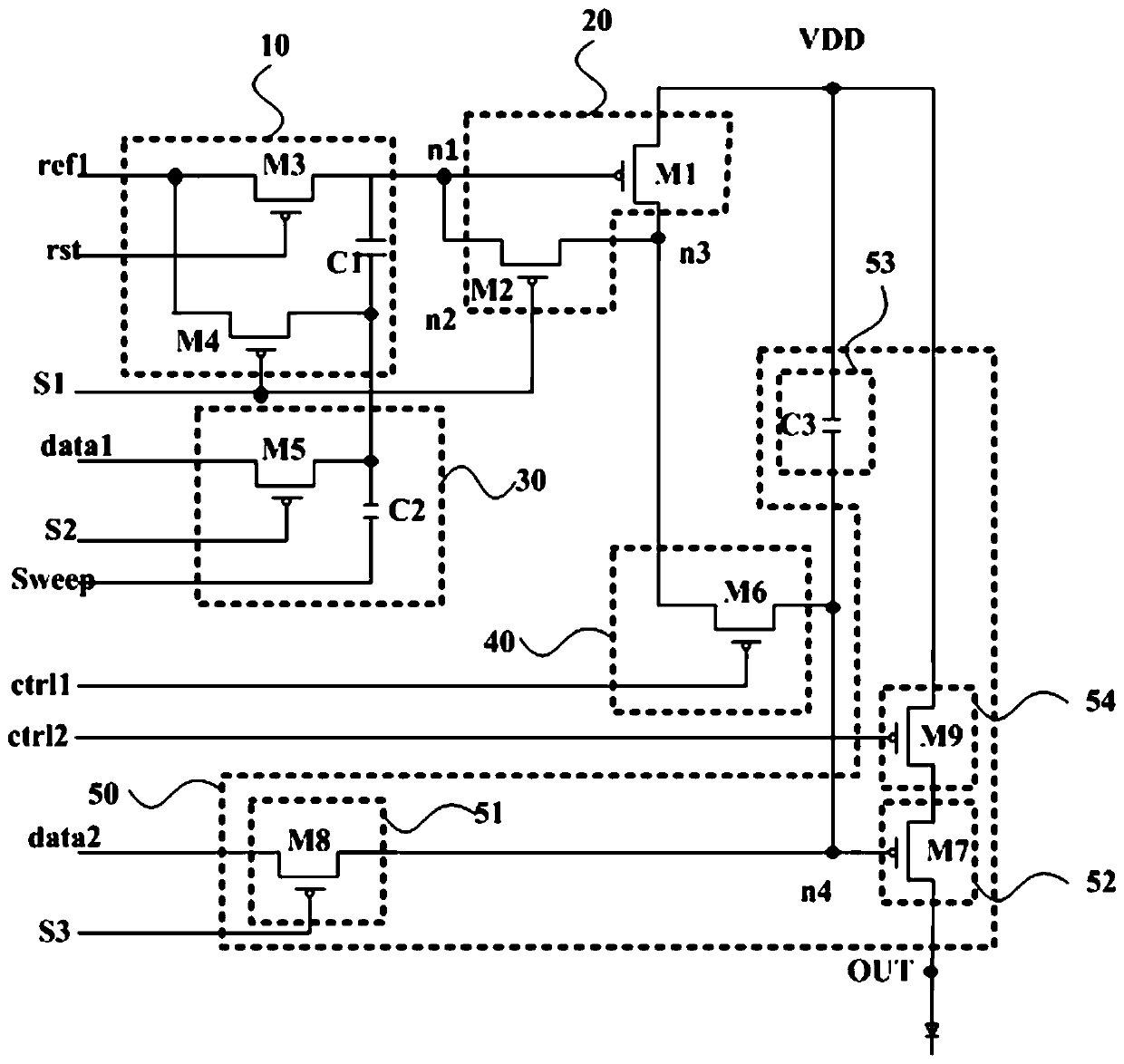 Pixel driving circuit, display panel and driving method