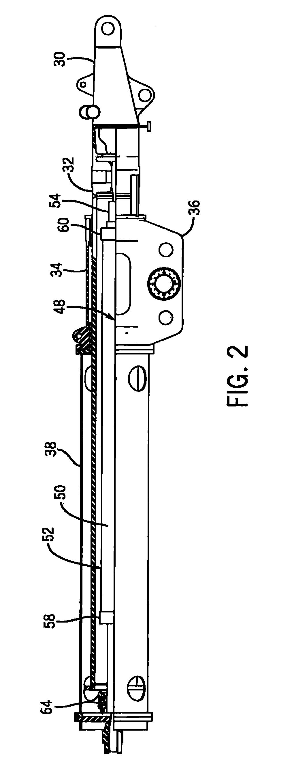 Hydraulic crowd system for electric mining shovel