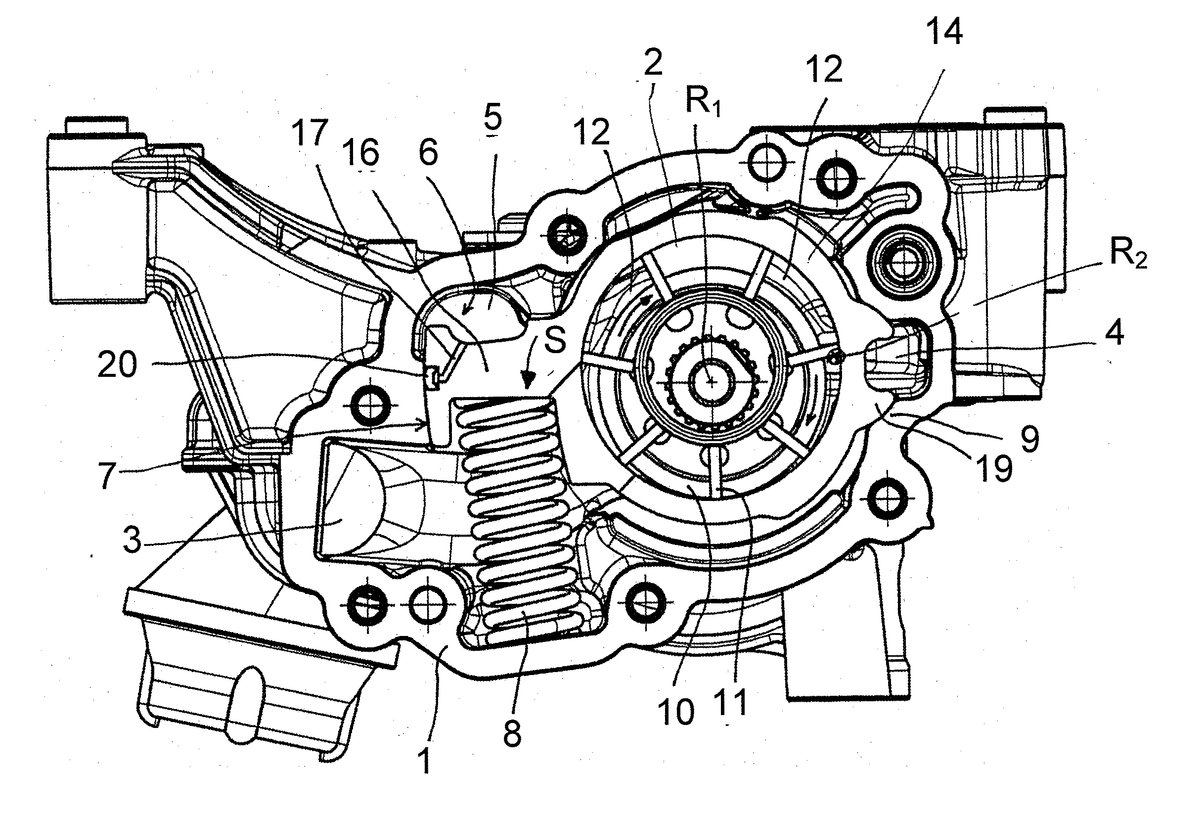 Rotary pump with improved seal