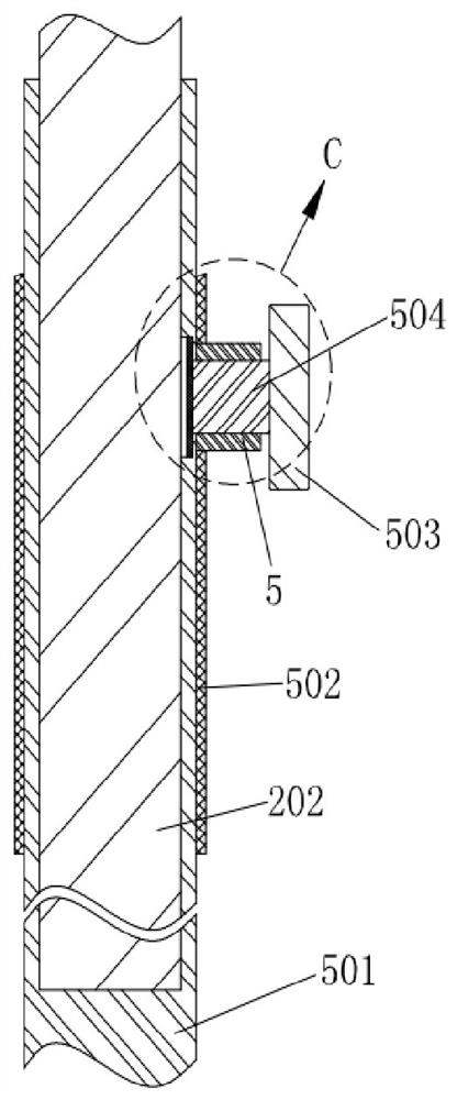 Field investigation device capable of quickly acquiring floor number of house