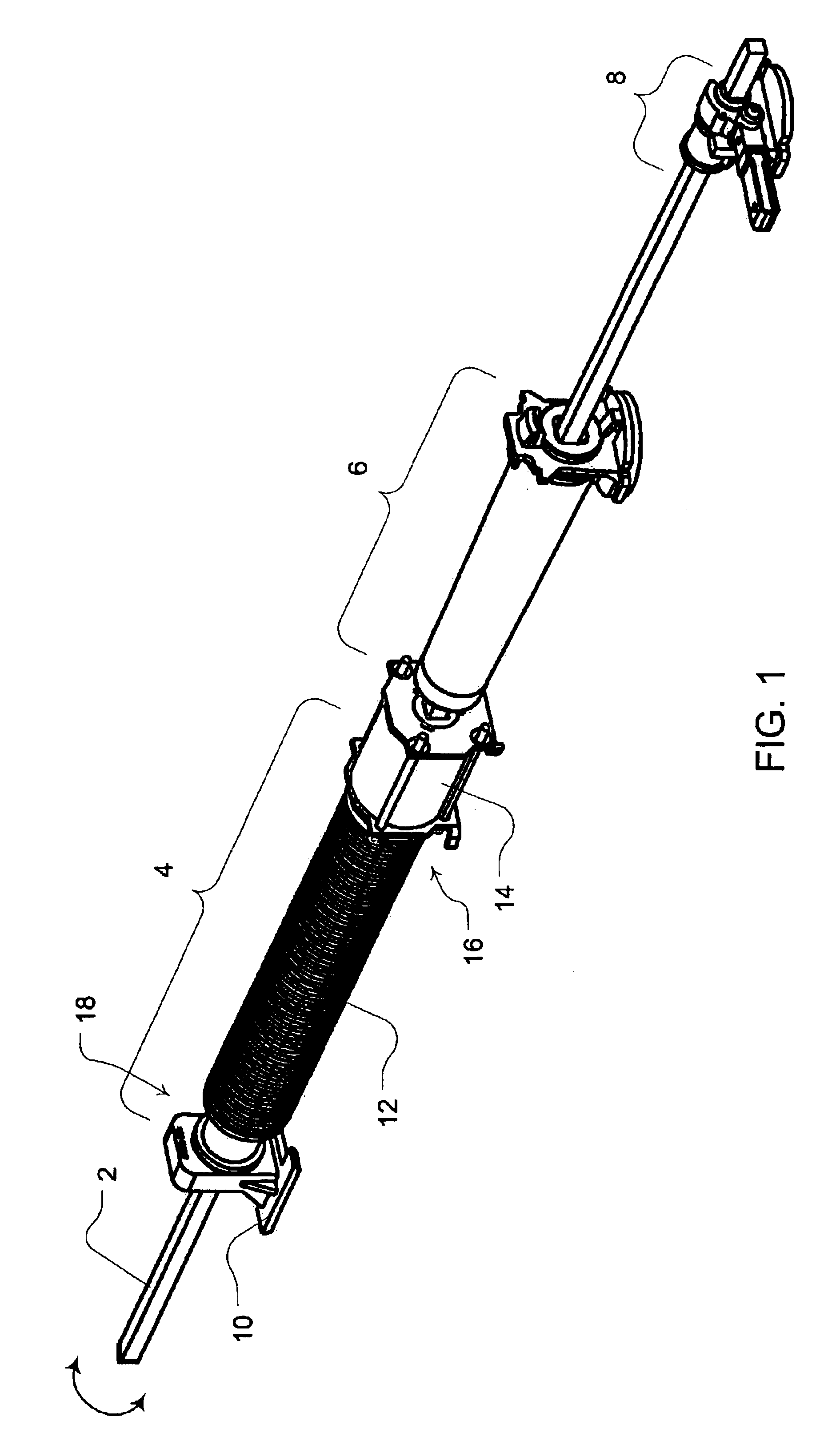 Semi-cordless unbalanced spring driven blind system and methods for adjusting and making same