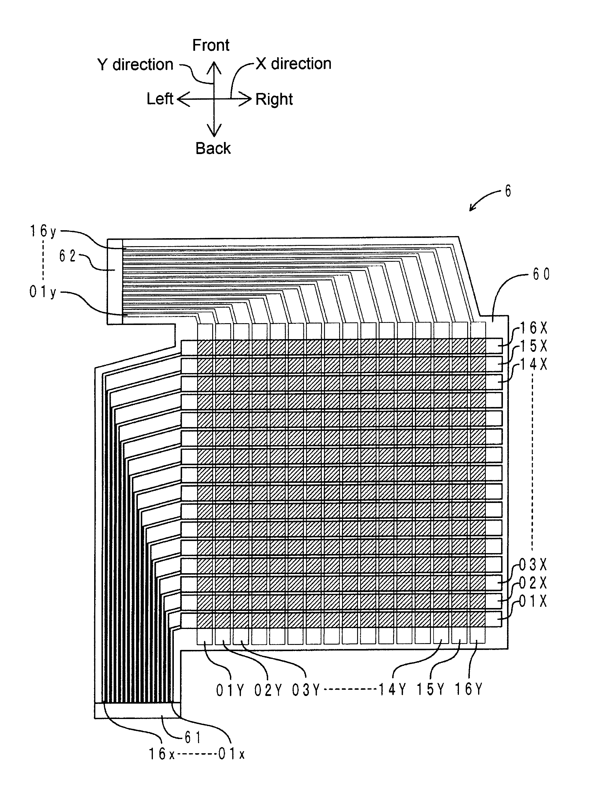 Flexible conductive material and transducer, flexible wiring board, and electromagnetic shield using the same