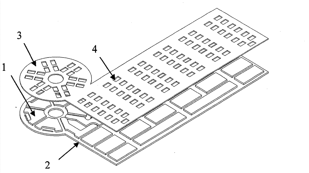 Three-dimensional luminous light emitting diode (LED) lamp bulb module and manufacturing method thereof