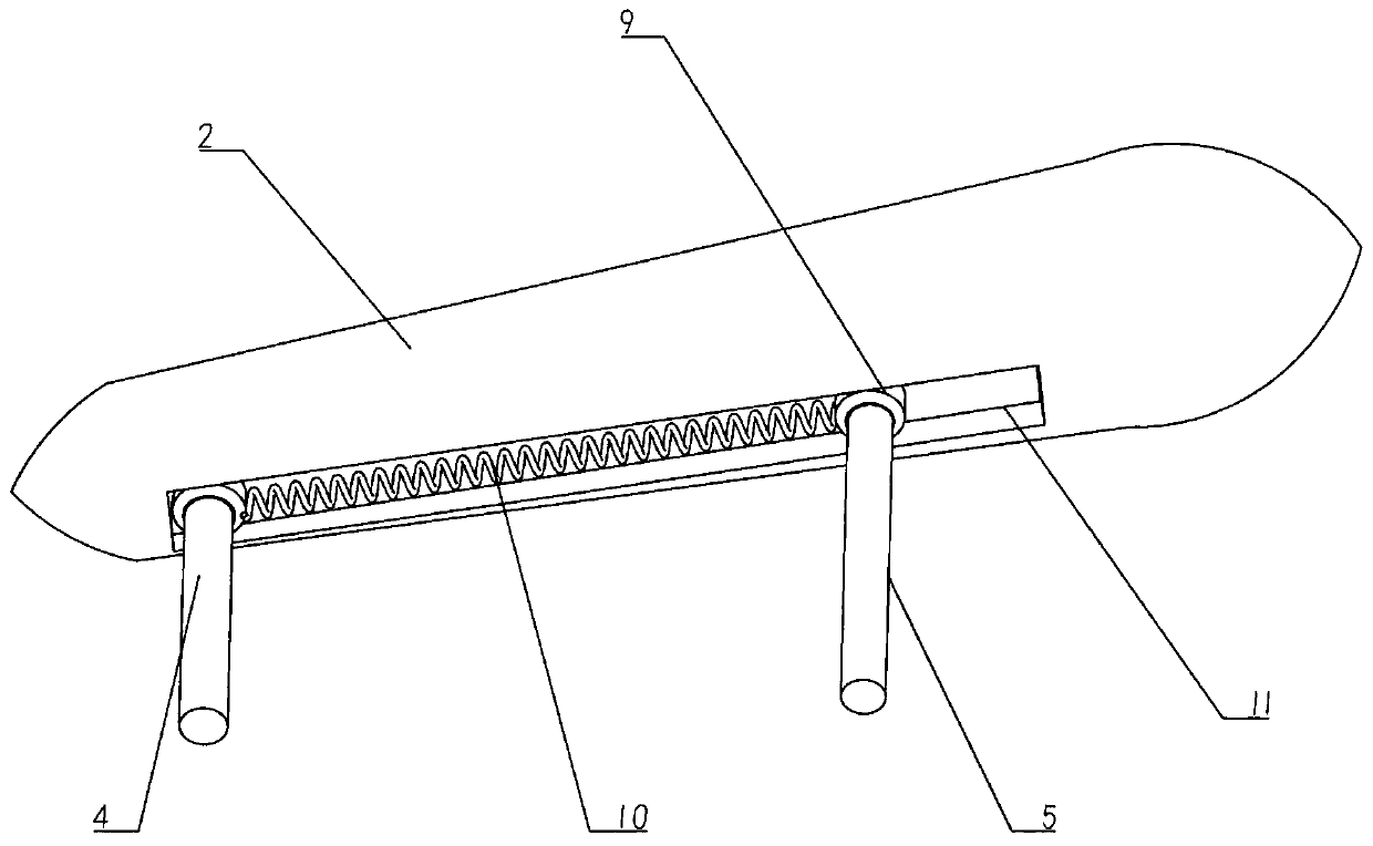 Experimental device for simulating icebreaking of under-ice navigation body in different motion modes