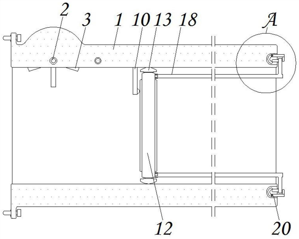 Industrial sewage treatment device capable of utilizing water energy