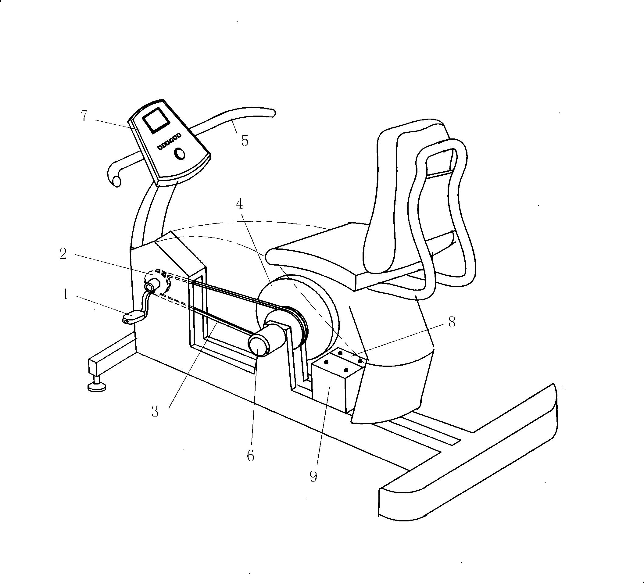 Intelligent training machine and control circuit thereof