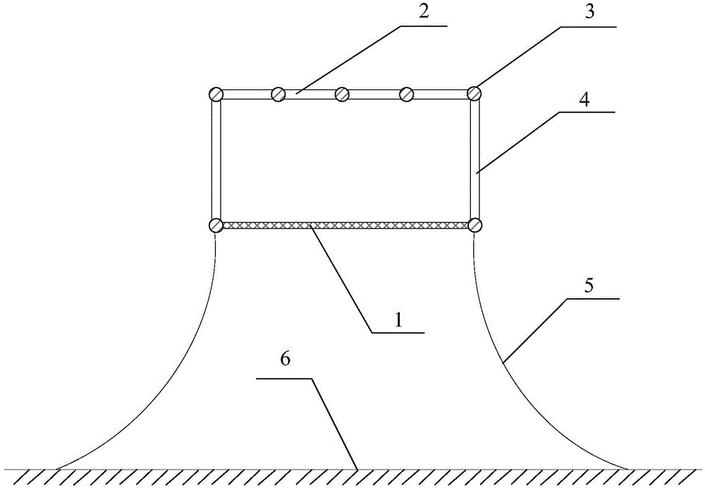 Deformable combined floating wave-resisting device