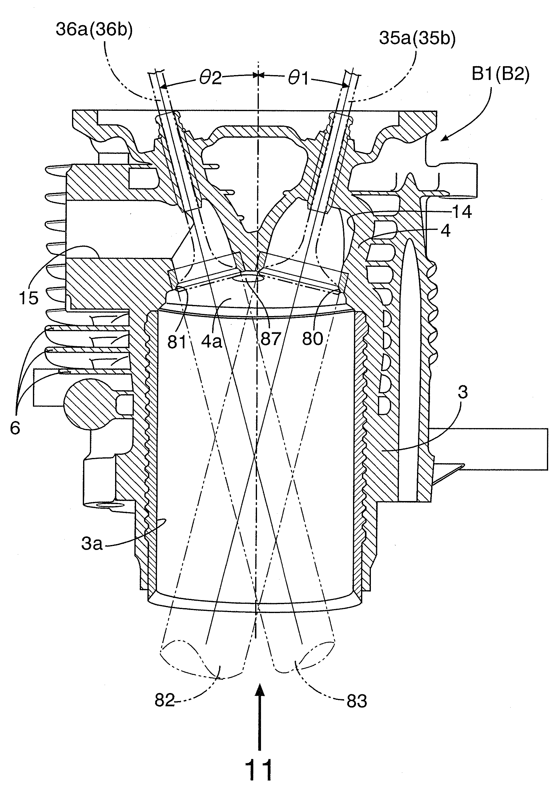 V-type engine