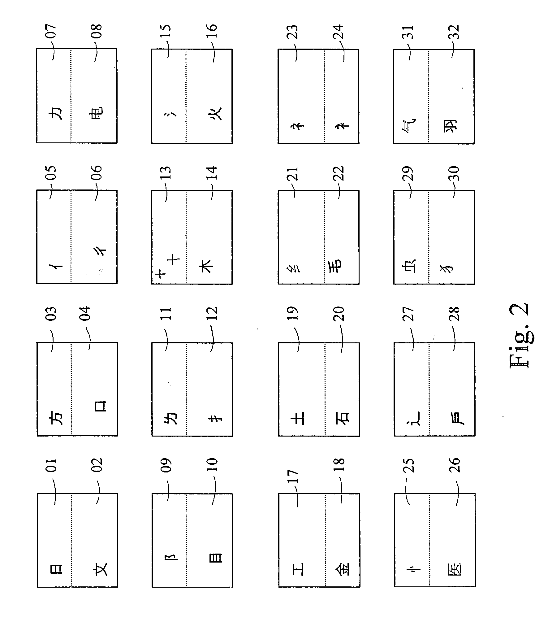 Automated word processor for Chinese style languages