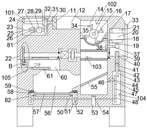 A recycling device for titanium-based alloy waste based on powder metallurgy