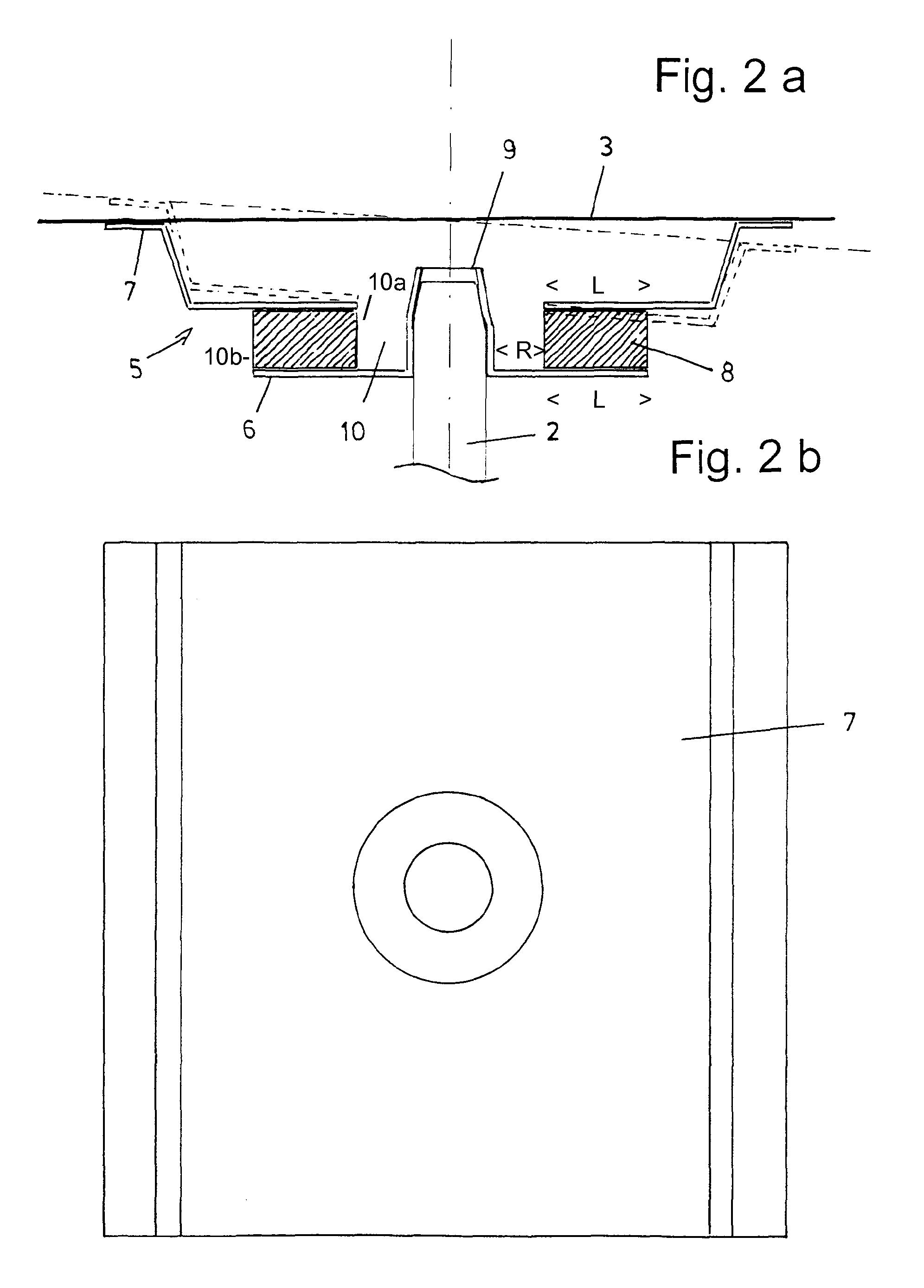 Tilting device for a chair