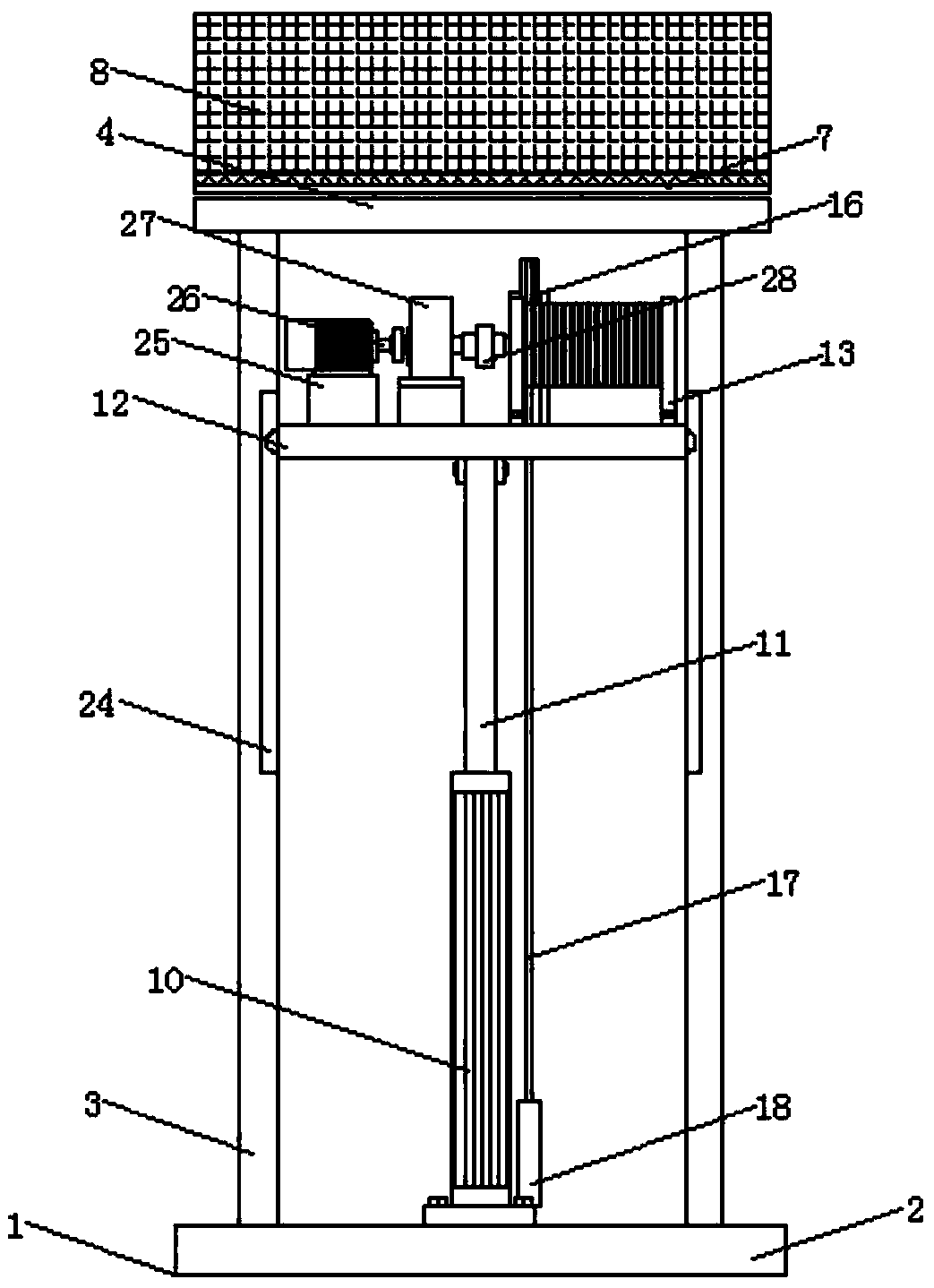 Energy saving oil pumping unit