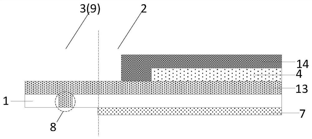 Line recognition module and preparation method thereof, and display device