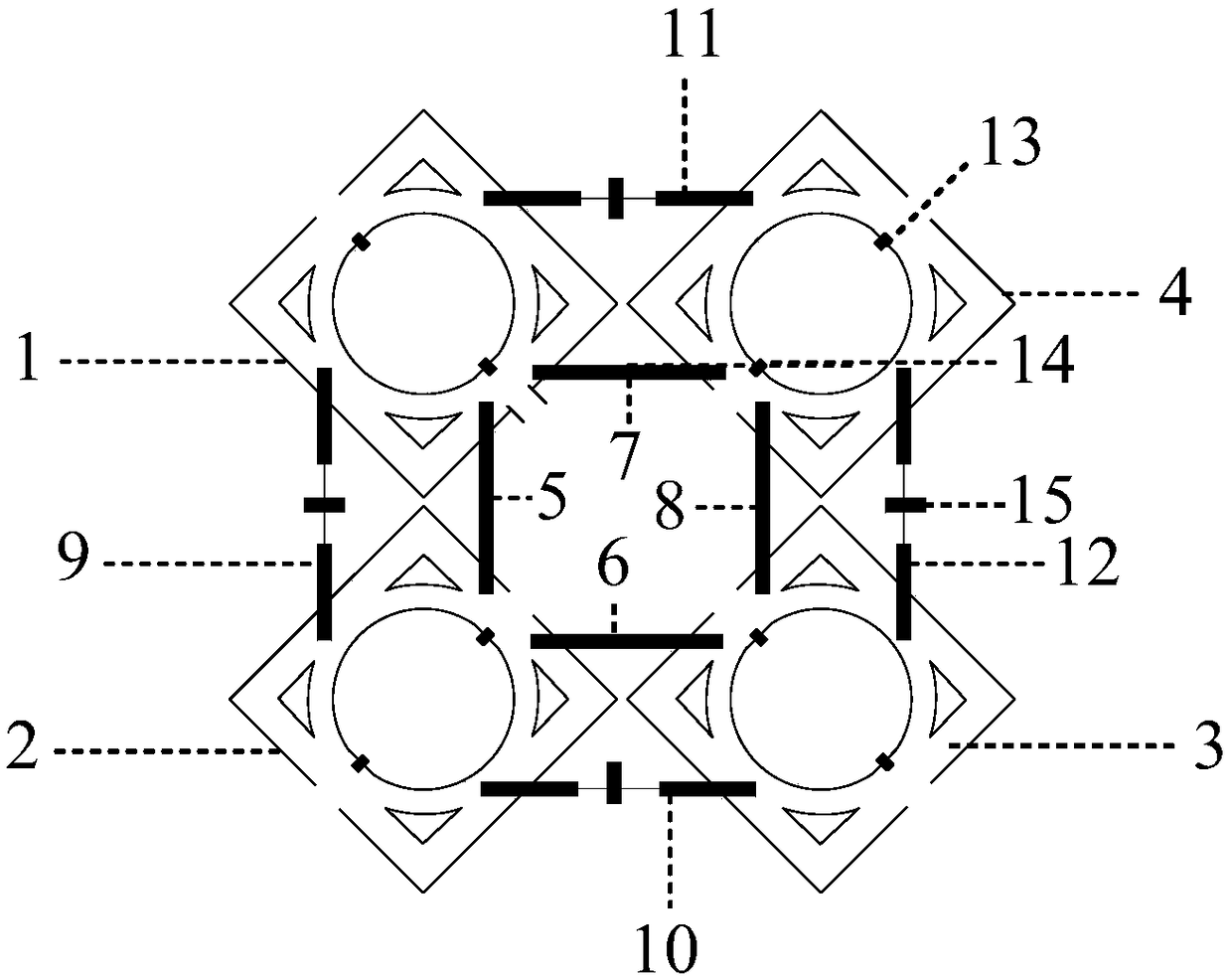 A bandwidth expanding microwave absorber based on cavity resonance and lumped elements