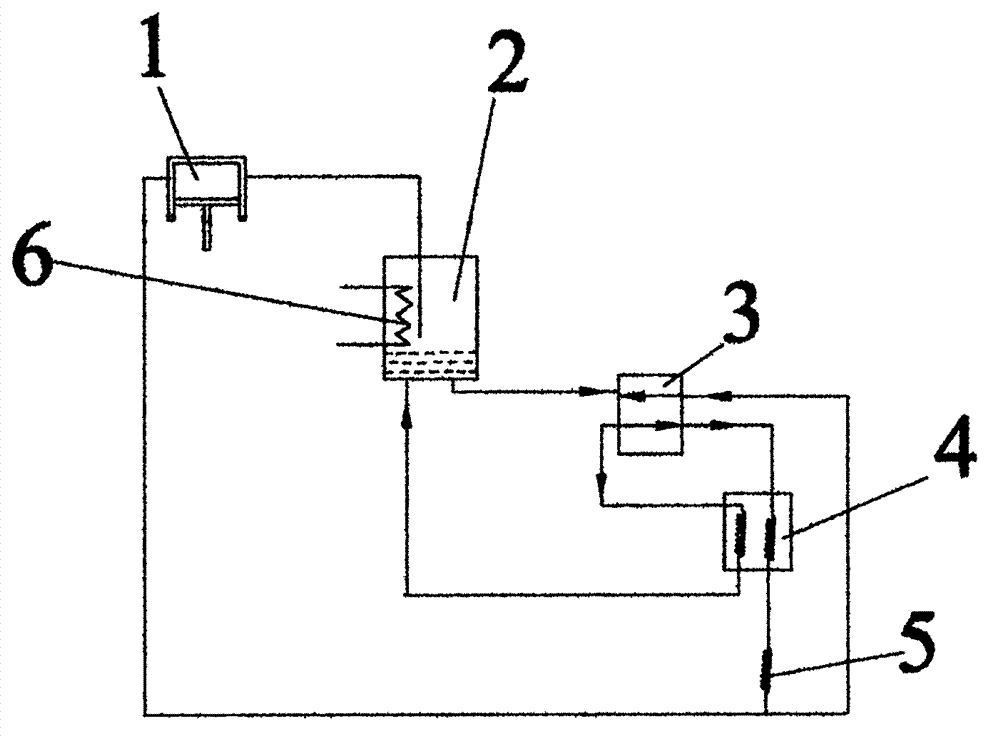 Low-temperature heat engine device