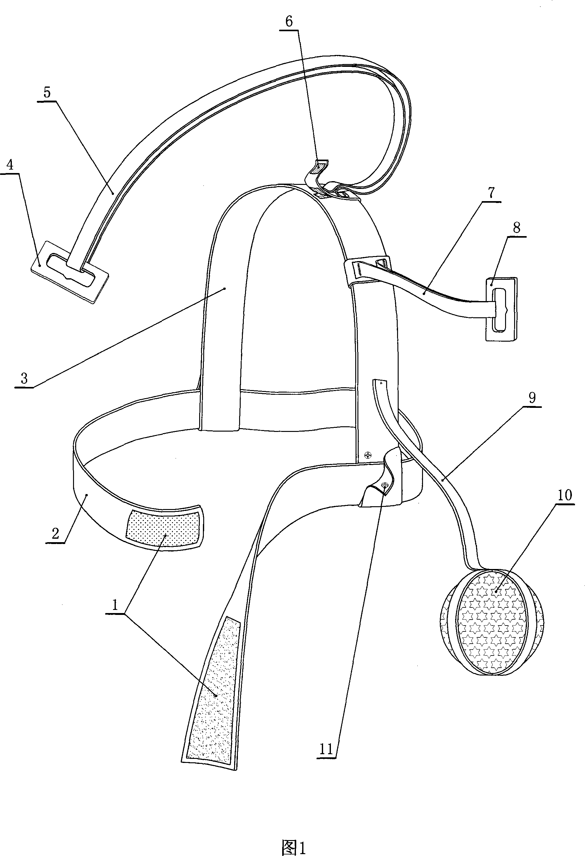 Function tiaining bell for elevation after breast cancer operation