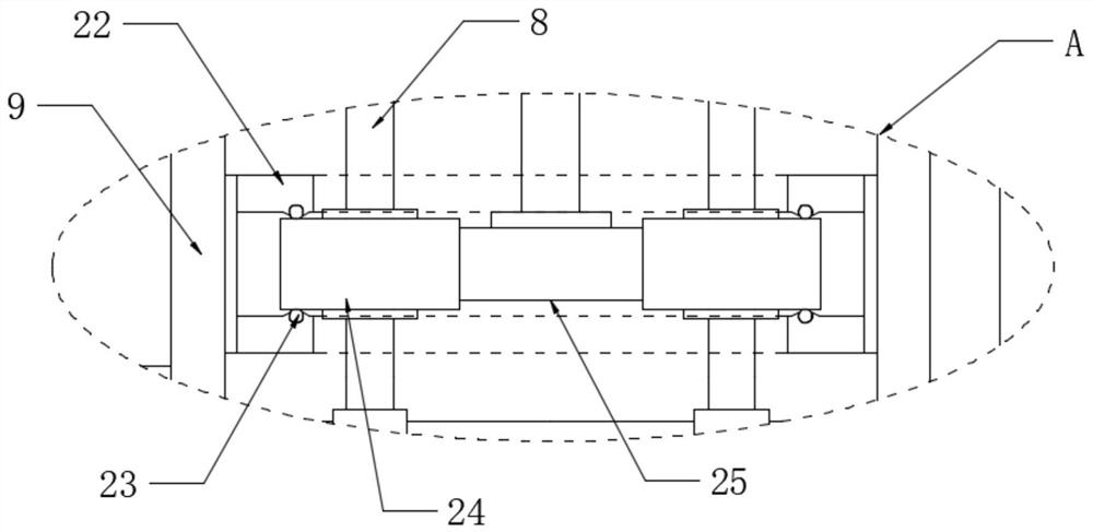 Rapid winding device of special synthetic paper for COVID-19 test kits