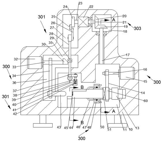 A kind of sock forming equipment