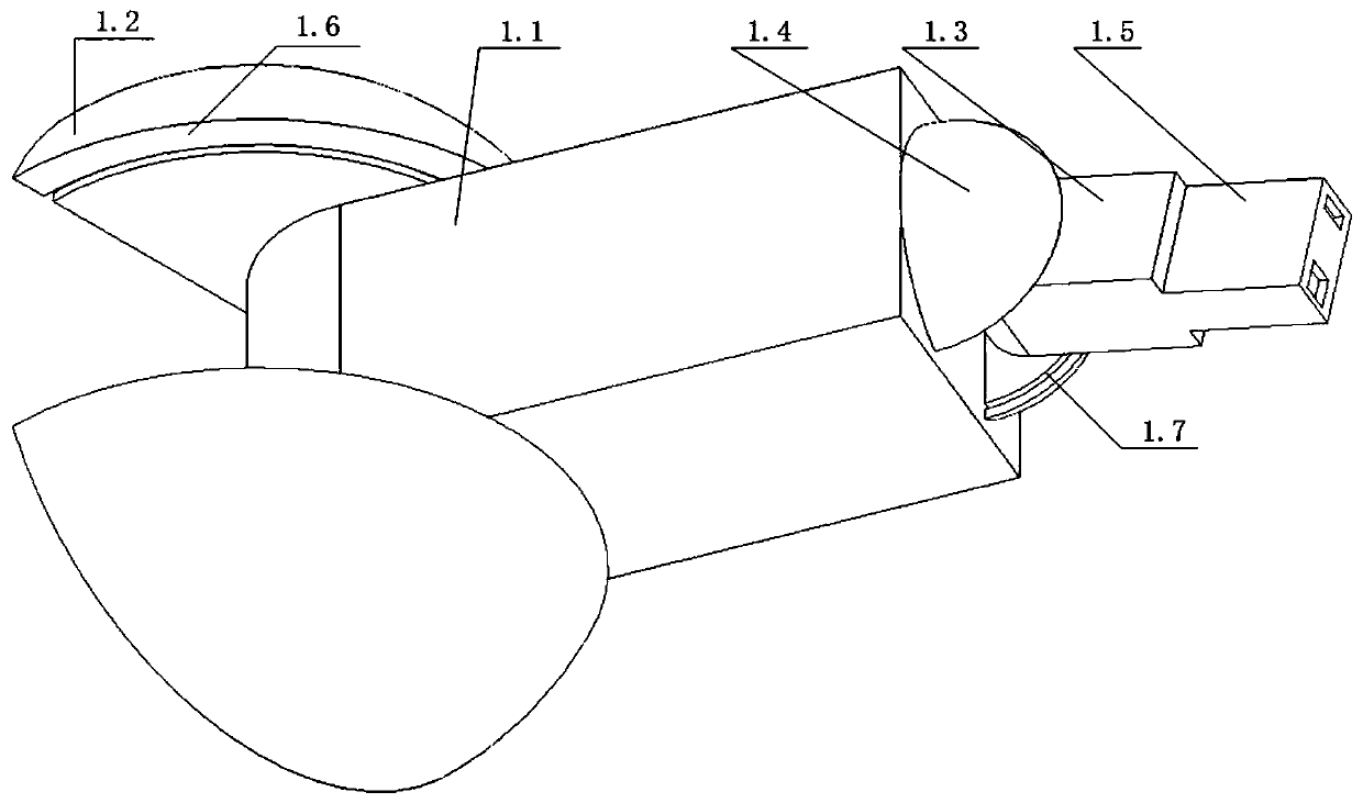 A six-axis laser gear measuring device