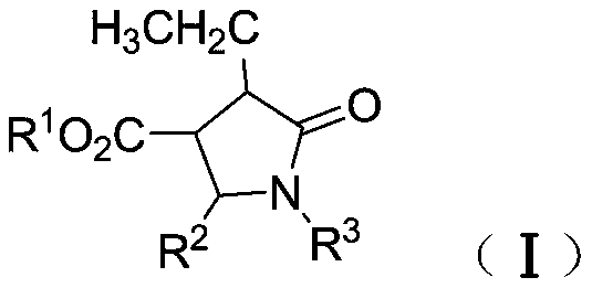 Synthetic method of β-ester group-γ-butyrolactam and γ-ester group-δ-valerolactam