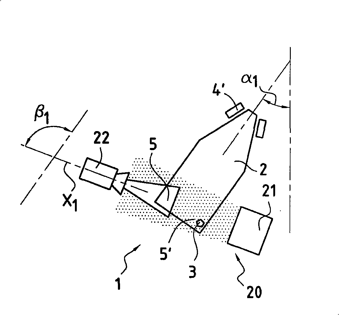 Method and installation for detecting bodies inside a container