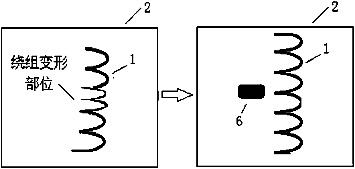 A simulation test platform for transformer winding axial deformation