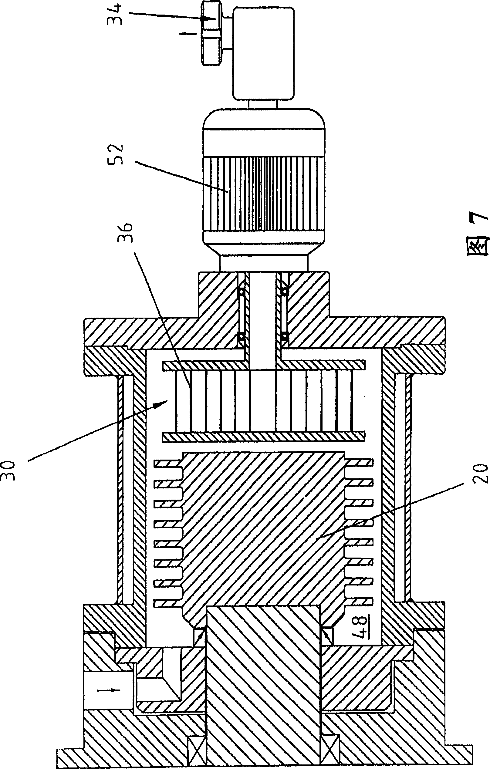 Stirring ball mill