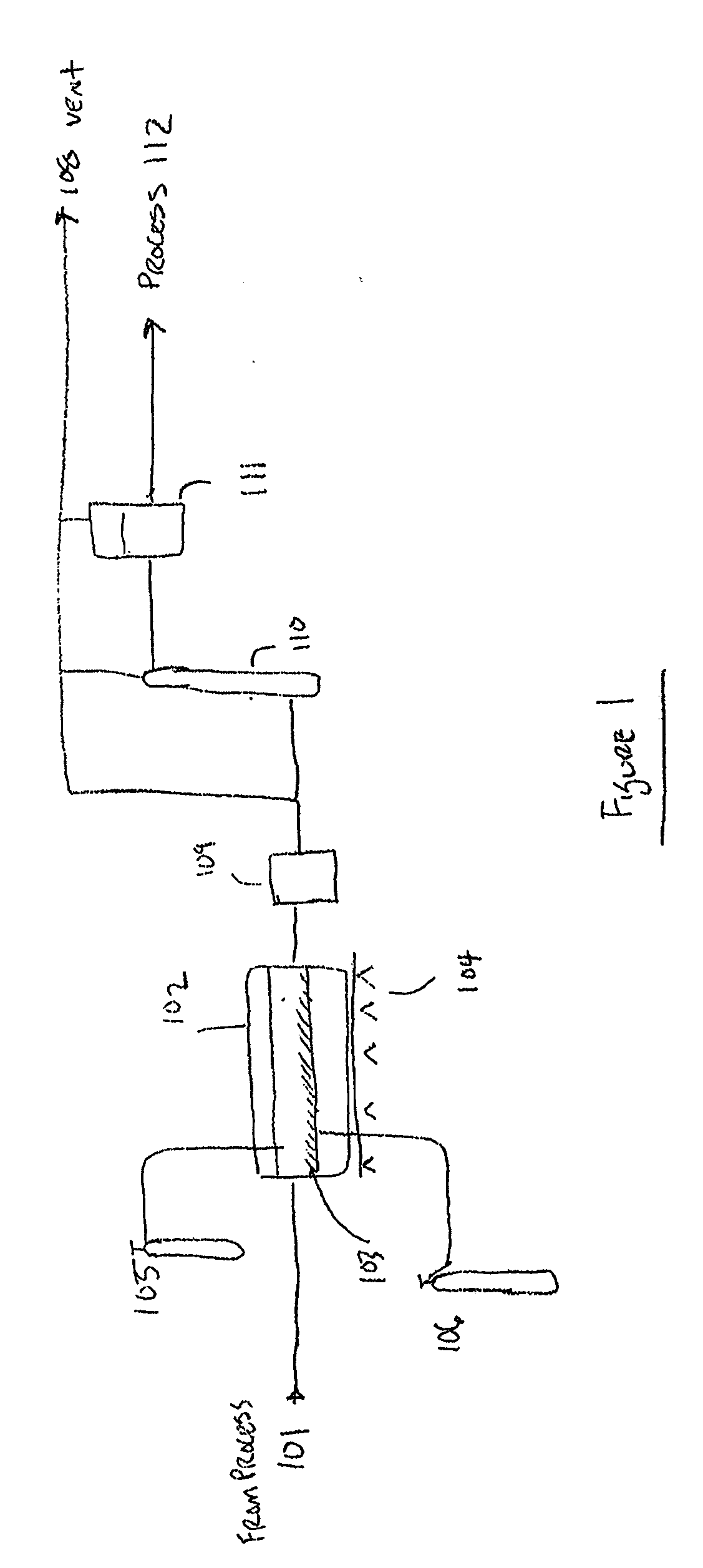 Method for the recycling and purification of an inorganic metallic precursor