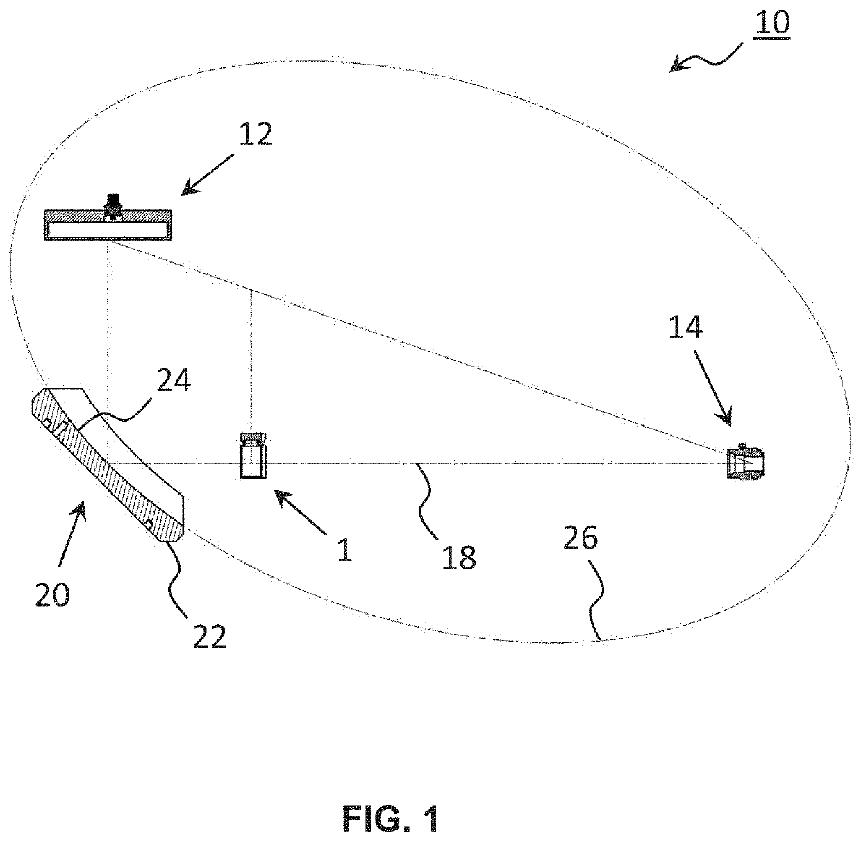 Device for optical inspection of empty and liquid-filled containers